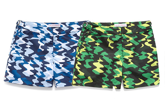Nick Wooster x Orlebar Camo Swimtrunks