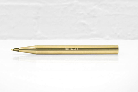 Minimalux Brass Ballpoint Pen