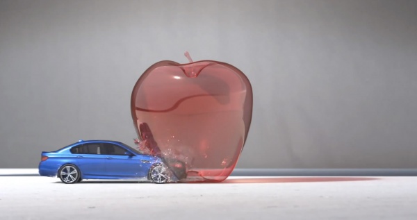 Video: BMW M5 Bullet Art