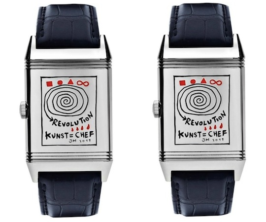 Jonathan Meese for Jaeger-LeCoultre “Reverso” Watch