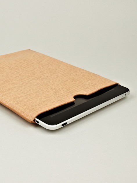Acne Melanite Leather iPad Case