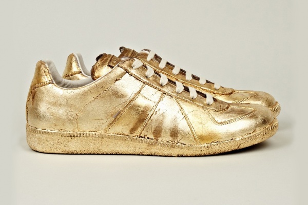 Maison Martin Margiela Gold Foil Replica Sneaker
