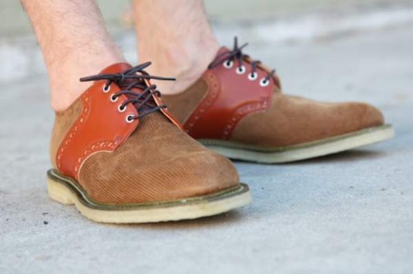Mark McNairy x Union Corduroy Saddle Shoe