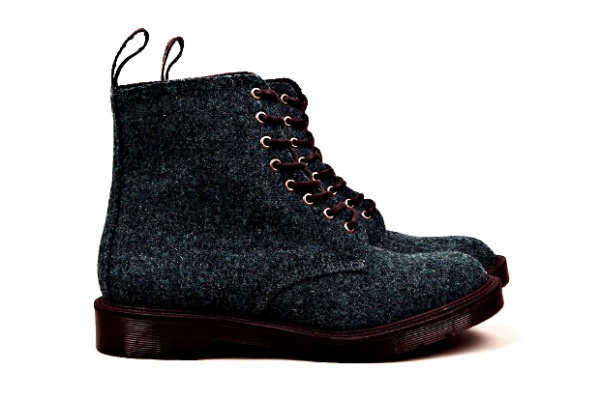 Harris Tweed x Dr. Marten’s M.I.E. Beckett 8-eye Boot