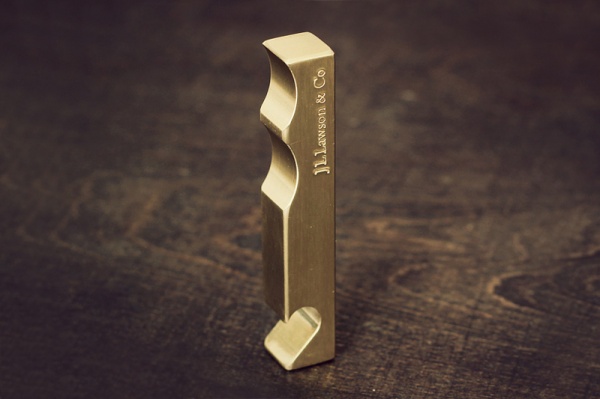 J.L. Lawson & Co. Brass VII Bottle Opener