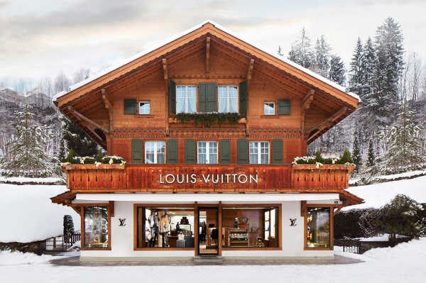 Louis Vuitton Opens ‘Winter Resort’ Store in Switzerland