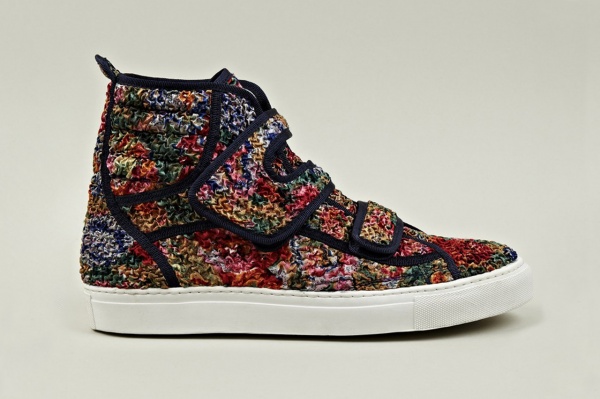 Raf Simons Classic Floral Velcro Sneaker