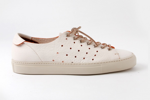 Buttero Spring 2013 Perforated Low-Top Leather Sneaker