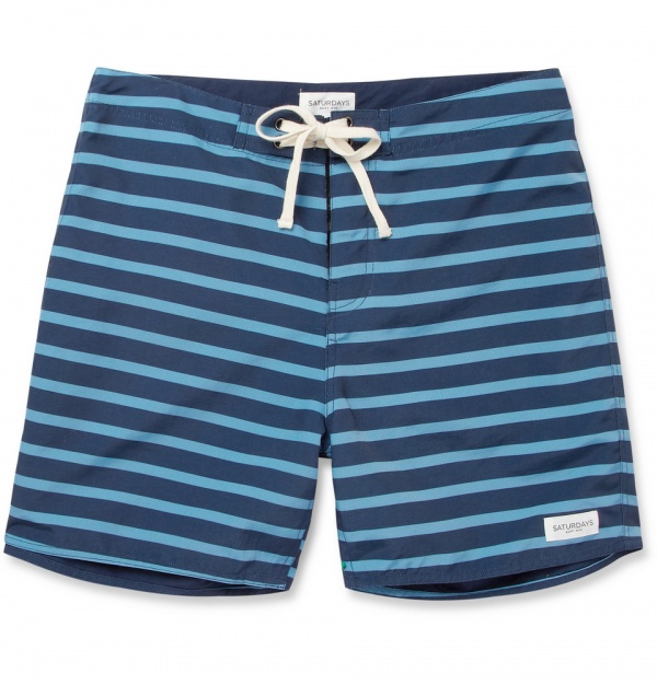 Saturdays Surf NYC Striped Swim Short