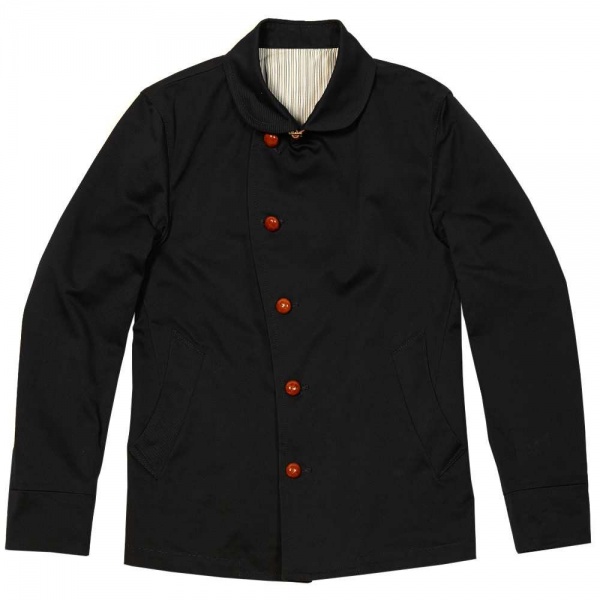Edifice Chino-Cloth Shawl Collar Jacket