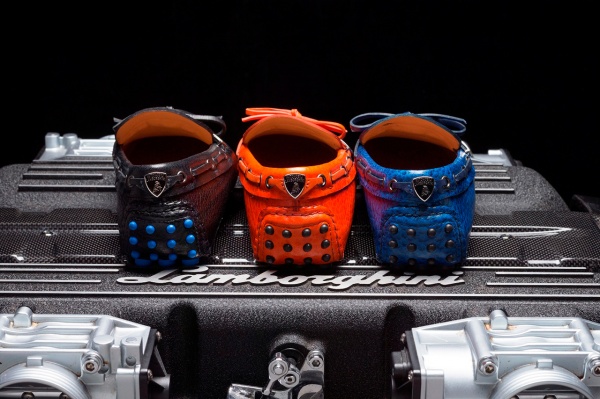 Prada for Lamborghini 50th Anniversary Car Shoe Moccasin Collection