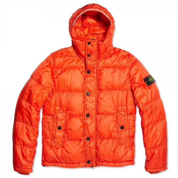 Stone Island Garment-Dyed Down Jacket