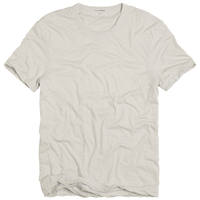 James Perse 'Doubled Slub Jersey Crew' T-Shirt