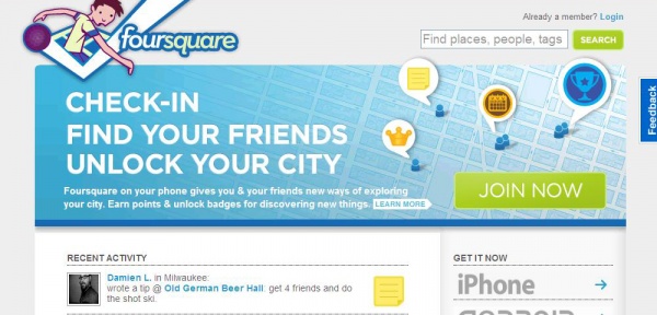 Interfacing - Foursquare