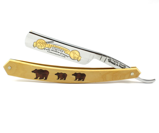 Thiers Issard 5/8" 'Le Chasseur" Boxwood Straight Razor