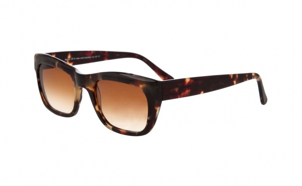 Black Eyewear 'Buster' Retro Style Tortoiseshell Sunglasses