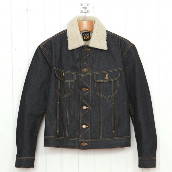 Lee 101 Storm Rider Jacket in Selvage