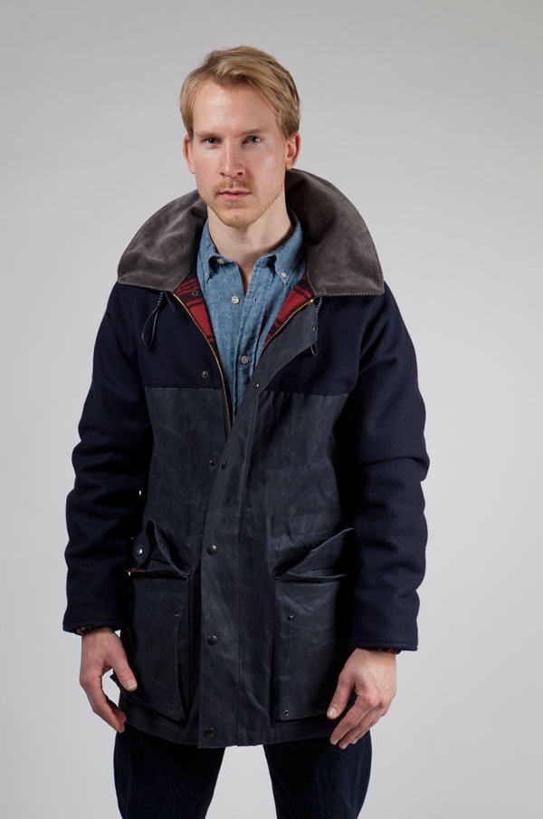 Nigel Cabourn Storm Parka in Navy