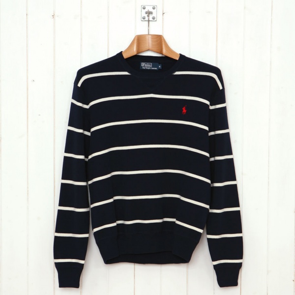 Ralph Lauren Striped Crewneck Sweater