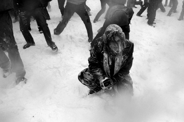 The Great Snow Battle by Karol Wysmyk