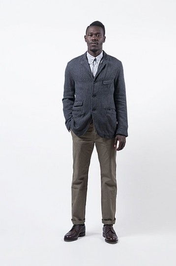 Engineered Garments Andover Diamond Wool Jacket