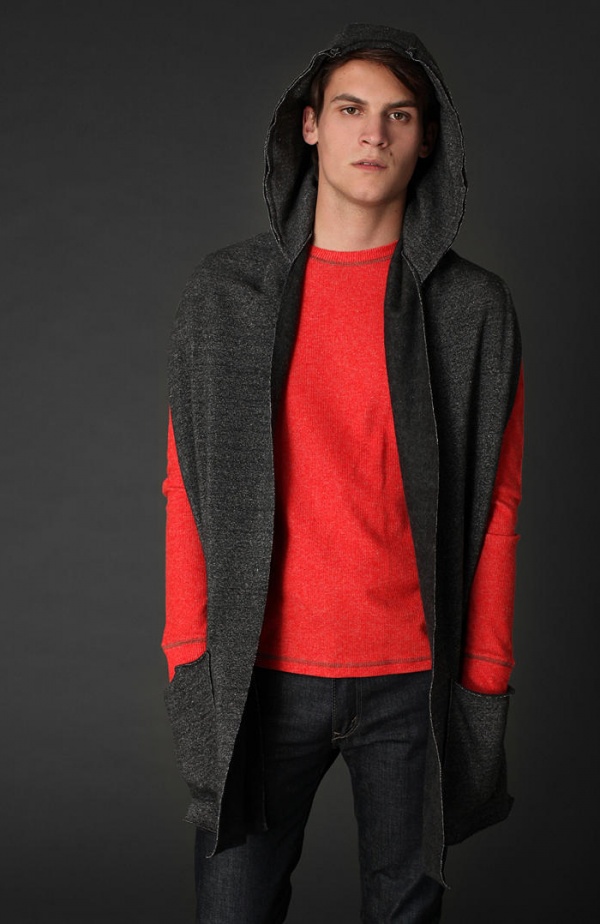 Alternative Apparel Hooded Pocket Scarf