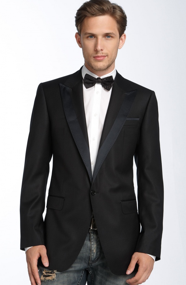 Dolce & Gabbana Textured Dinner Jacket