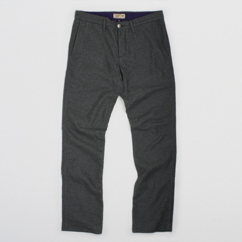 Epaulet and Staple Design Rivet Chino