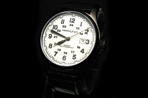 Hamilton & nano universe Khaki Field Watch