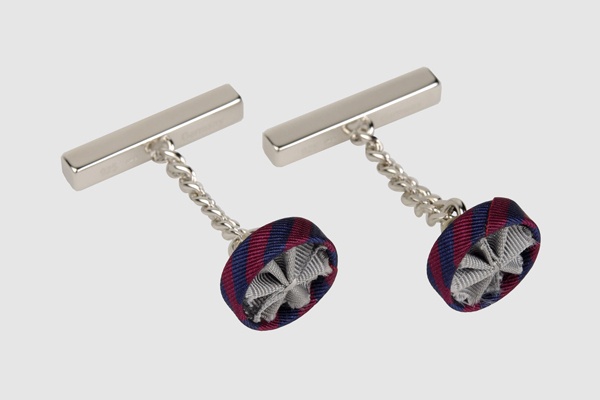 Lanvin Stripe Cufflinks