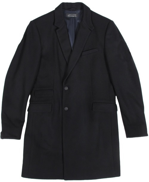 Rag & Bone for Odin Single Breasted Overcoat