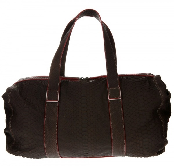 Zagliani Python Holdall