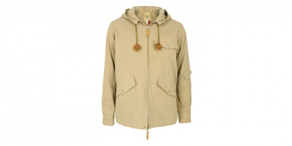Monitaly Sand Hooded Field Jacket