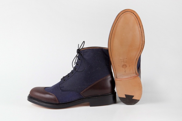 Tenue de Nîmes & Grenson Denim Blue Boot