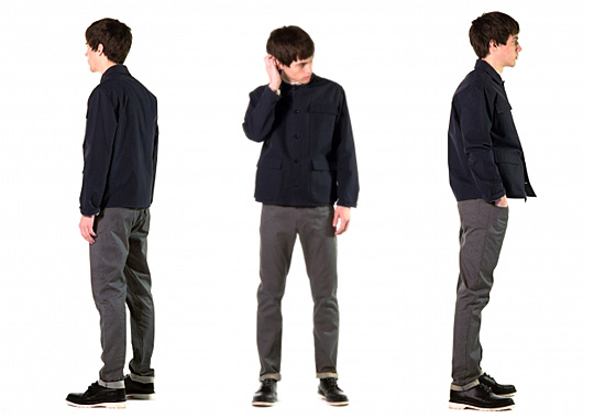 Patrik Ervell Shortened Mao Coat