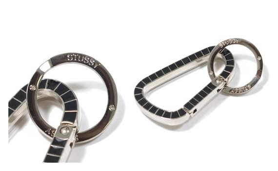 Stussy Spring/Summer 2011 Black Fragment Carabiner