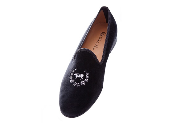Del Toro – Prince Albert Velvet Slipper