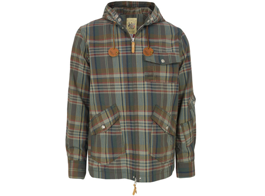 Monitaly Plaid Field Jacket
