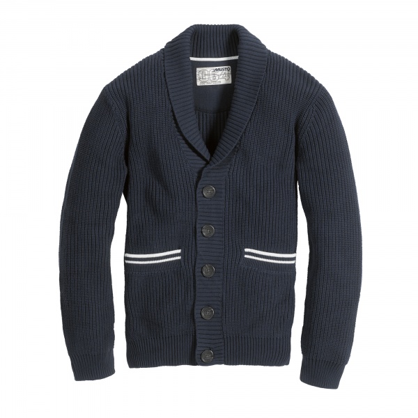 Shawl Neck Cardigan (Navy) by Musto