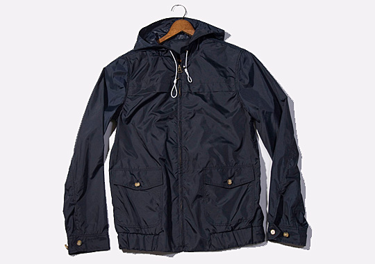 Baron Wells Navy Windbreaker
