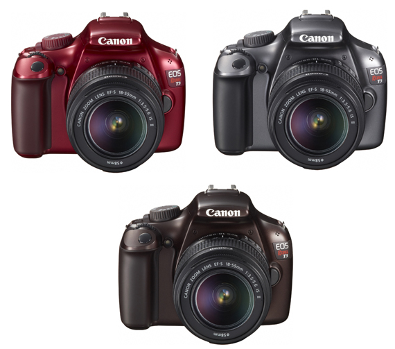 Canon EOS Rebel T3 New Colours