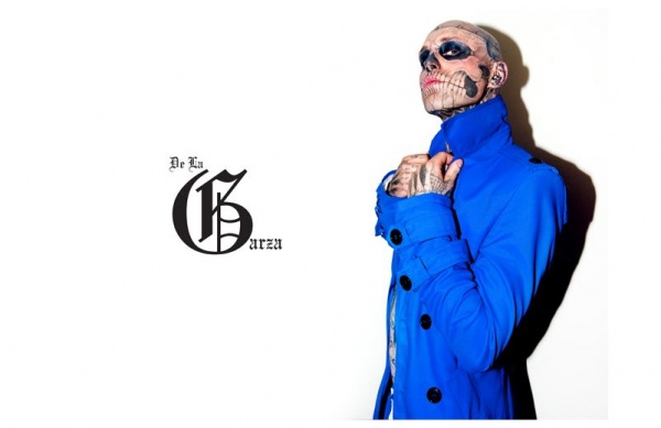 Rick Genest for De La Garza Summer 2011