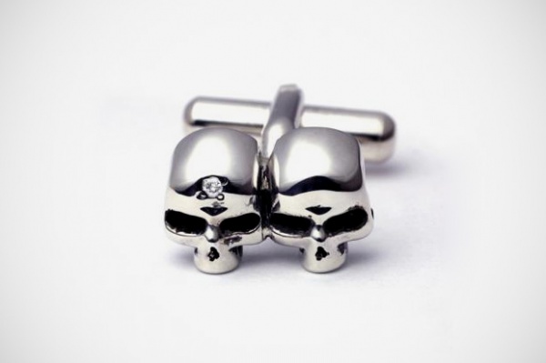 JAM HOME MADE Skull Cufflinks