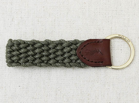 Ralph Lauren Braided Keyring