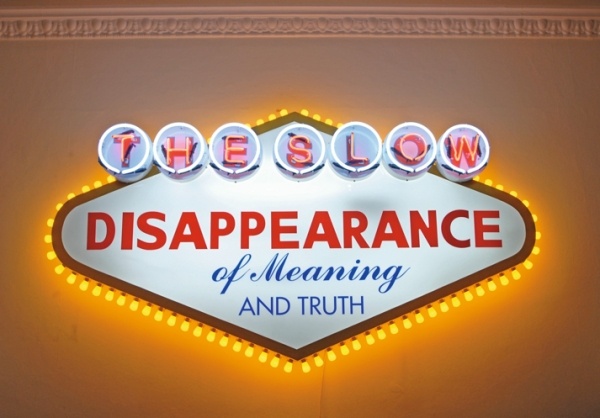 Robert Montgomery 'Billboard Typography'