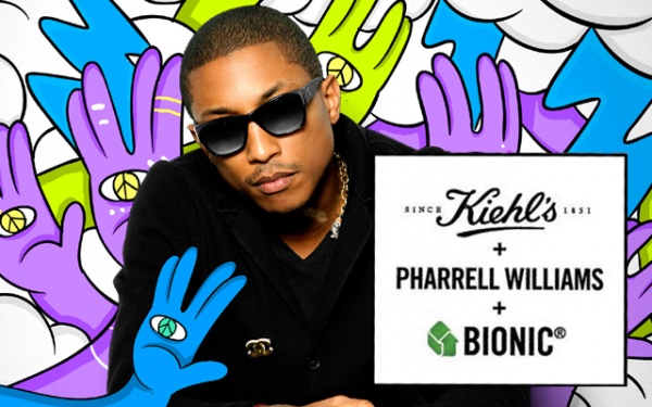 Kiehl's x Pharrell Williams x Bionic Yarn
