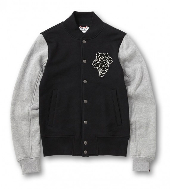 Original Fake & Loopwheeler Sweat Varsity Jacket