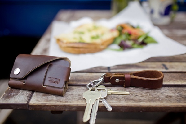 Tanner Goods Chromexcel Cardholder + Keychain