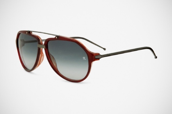 Raf Simons x Linda Farrow Aviator Sunglasses