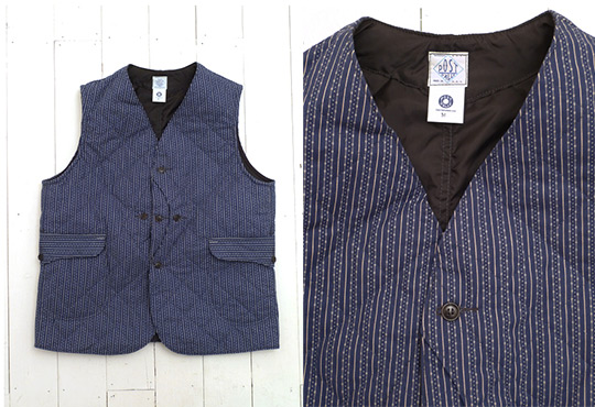 Post Overalls Calico Vest